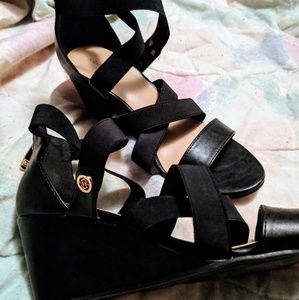 Liz Claiborne Womens Wedge Sandals